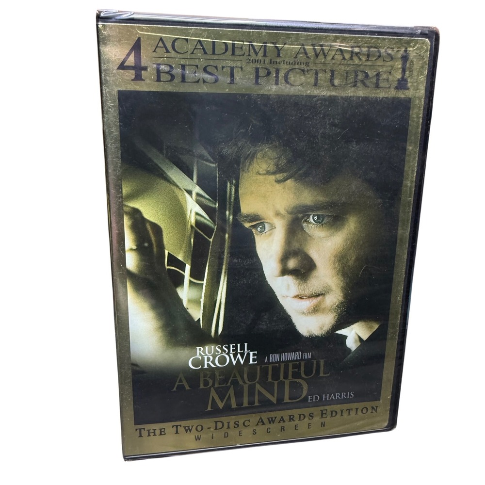 A Beautiful Mind DVD 2 Disc Special‎ Edition Academy Awards Best Widescreen